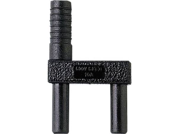 Stäubli SKS2-12L/1SA/N Forbindelsesstik Sort Stift-diameter: 2 mm Stiftafstand: 12 mm 1 stk
