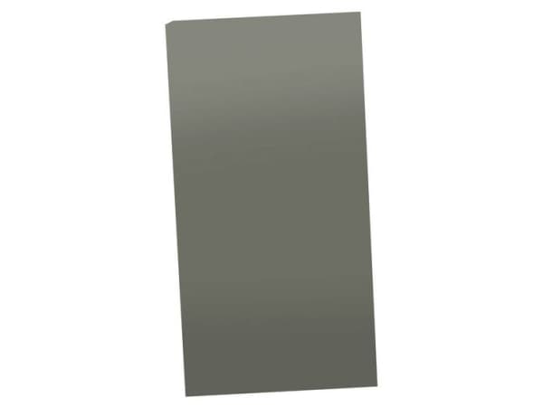 Strapubox Muovi.Etulevy: 215x111x2 mm, harmaa Etulevy (L x B x K) 215 x 111 x 2 mm Muovi 1 stk