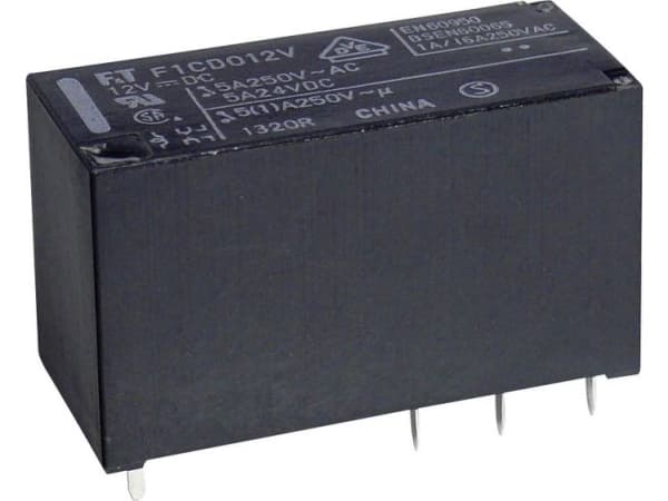 Takamisawa FTR-F1 CD 012 Printrelæ 12 V/DC 5 A 2 x omskifter 1 stk