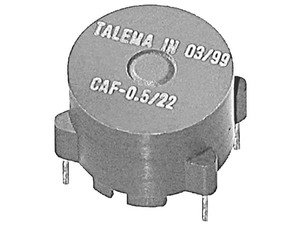 Talema CAF-1,5-3,3 CAF-1,5-3,3 Drossel fladt, kapslet SMT Rastermål 15 mm 3.3 mH 1.5 A 1 stk