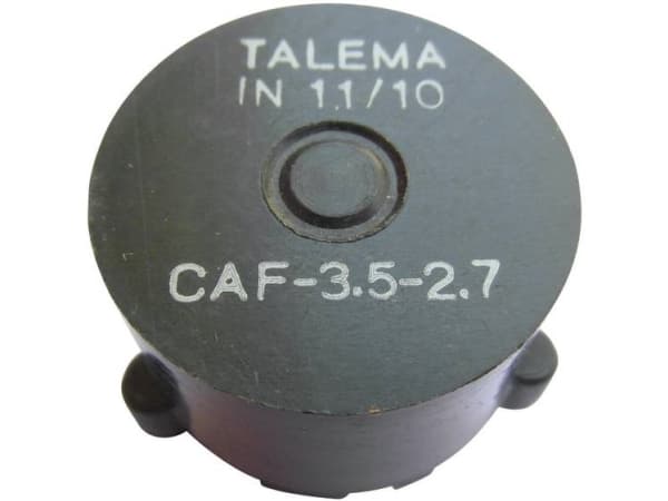 Talema CAF-1,5-3,3 CAF-1,5-3,3 Drossel fladt, kapslet SMT Rastermål 15 mm 3.3 mH 1.5 A 1 stk