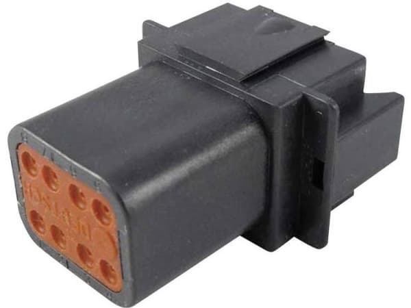 TE Connectivity DT 04-08 PA-CE02 Rund kontakt Kontakt, rak Serie (rund kontakt): DT Totalt antal poler: 8 1 st