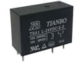 Miniatyrbilde 1 av 2: Tianbo Electronics TRA1 L-24VDC-S-Z Printrelæ 24 V/DC 12 A 1 x skiftekontakt 1 stk