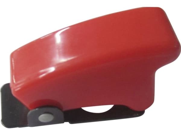 TRU COMPONENTS 1587830 TC-R17-10 RED Sikkerhedsafdækning Rød 1 stk