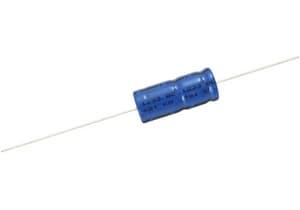 Vishay 2222 021 25222, Variabel kondensator, Gjuten aluminium, Volym, Cylindrisk, Blå, 2200000 nF