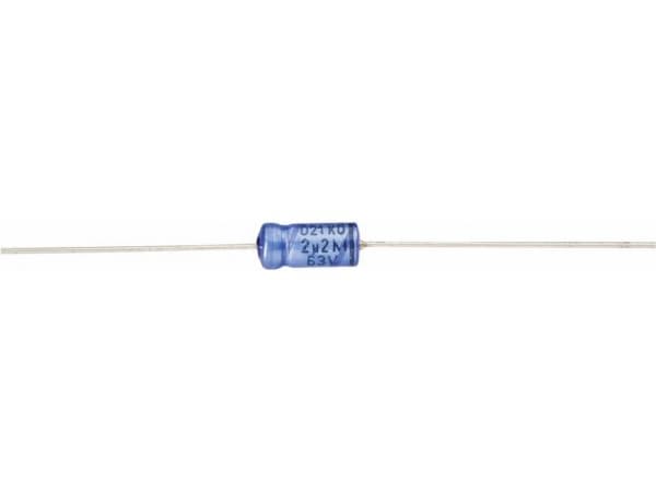 Vishay 2222 021 90062, Variabel kondensator, Gjuten aluminium, Volym, Cylindrisk, Blå, 4700000 nF