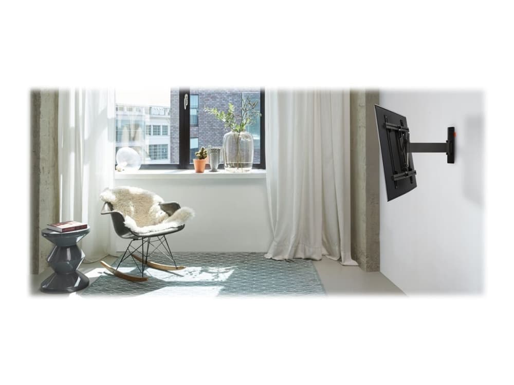 Vogel's WALL 3225 - Konsol - för platt panel - svart - skärmstorlek: 32"-55" - väggmonterbar
