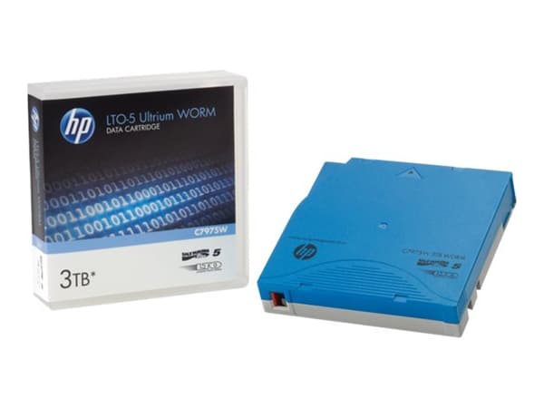 HPE - LTO Ultrium WORM 5 - 1.5 GB / 3 TB - påskrivningsetiketter - lys blå - for HPE MSL2024, MSL4048, MSL8096; LTO-5 Ultrium; StoreEver MSL4048 LTO-