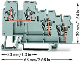 Wago 270-560, 5 mm, 68 mm, 39 mm, 250 V