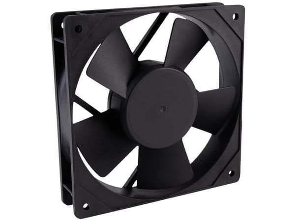 Wallair 20100305 Aksial ventilator 12 V/DC 69.7 m³/h (L x B x H) 80 x 80 x 25 mm