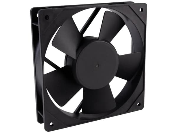 Wallair 20100307 Aksial ventilator 12 V/DC 127.5 m³/h (L x B x H) 120 x 120 x 25 mm