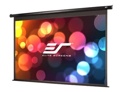 Elite Spectrum Series Electric100H - Projeksjonsskjerm - takmonterbar, veggmonterbar - motorisert - 100" (254 cm) - 16:9 - Matte White - svart