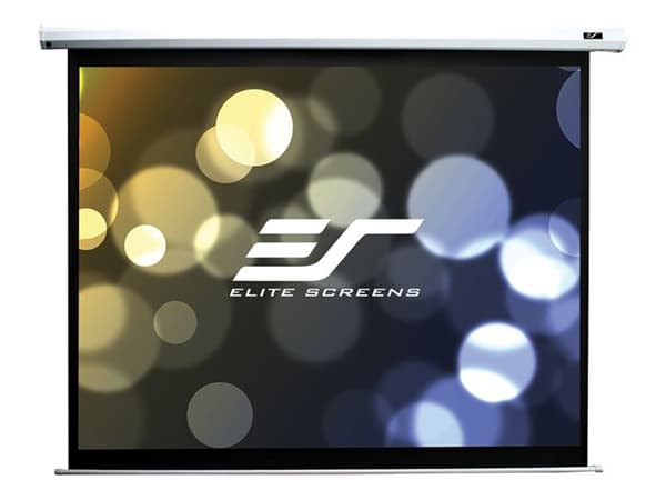 Elite Spectrum Series Electric100V - Projektorduk - takmontering, väggmontering - motoriserad - 100" (254 cm) - 4:3 - Matte White - vit