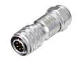 Miniatyrbilde 3 av 3: Weipu SF1210/P6 II Rundstik Stik, lige Samlet poltal: 6 Serie (rundstikforbindelse): SF12 1 stk