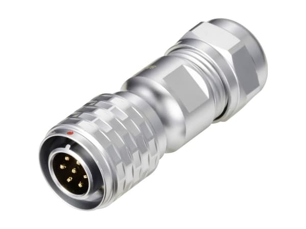 Weipu SF1210/P7 II Rund kontakt Kontakt, rak Serie (rund kontakt): SF12 Totalt antal poler: 7 1 st