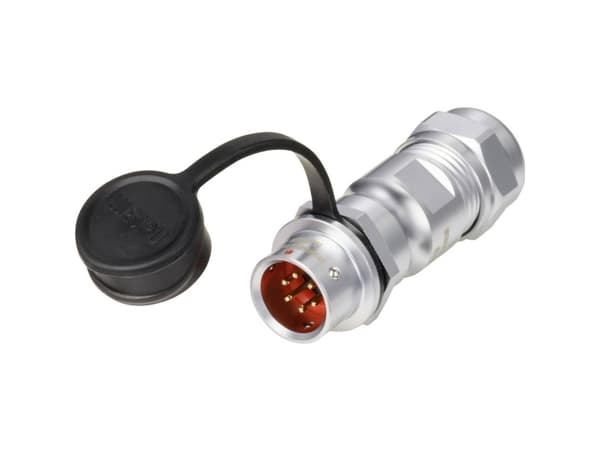 Weipu SF1211/P6 II Rund kontakt Kontakt, rak Serie (rund kontakt): SF12 Totalt antal poler: 6 1 st