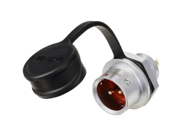 Weipu SF1212/P2 Rundstik Stik, lige Samlet poltal: 2 Serie (rundstikforbindelse): SF12 1 stk