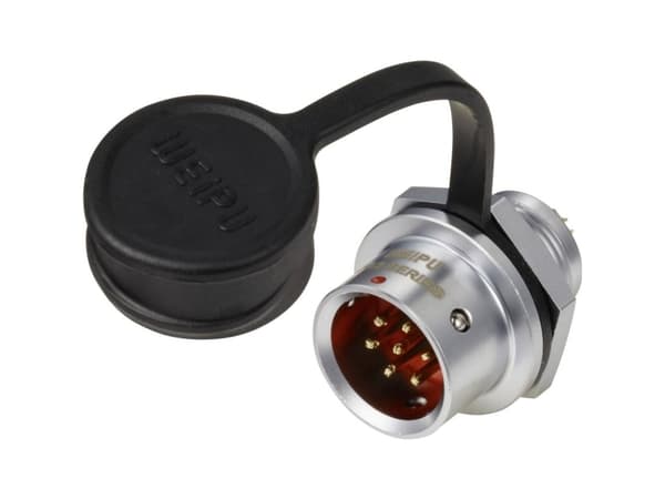 Weipu SF1212/P7 Rund kontakt Kontakt, rak Serie (rund kontakt): SF12 Totalt antal poler: 7 1 st