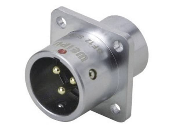 Weipu SF1213/P5 Rundstik Stik, lige Samlet poltal: 5 Serie (rundstikforbindelse): SF12 1 stk