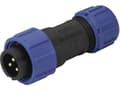 Miniatyrbilde 1 av 3: Weipu SP1310 / P 9 II Rundstik Stik, lige Samlet poltal: 9 Serie (rundstikforbindelse): SP13 1 stk