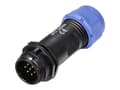 Miniatyrbild 3 av 3: Weipu SP1311 / P 7 II Round Connector Connector, rak Serie (rund kontakt): SP13 Totalt antal poler: 7 1 st