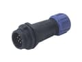Miniatyrbild 2 av 3: Weipu SP1311 / P 7 II Round Connector Connector, rak Serie (rund kontakt): SP13 Totalt antal poler: 7 1 st