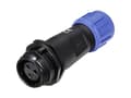 Miniatyrbild 3 av 3: Weipu SP1311 / S 3 I Round Connector Anslutning, rak Serie (rund kontakt): SP13 Totalt antal poler: 3 1 st
