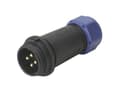 Miniatyrbild 2 av 3: Weipu SP2111 / P 5B II Round Connector Connector, rak serie (rund kontakt): SP21 1 st