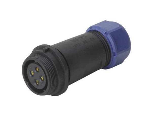 Weipu SP2111 / S 5C II Rund stickkontakt, rak Serie (rund stickkontakt): SP21 Totalt antal poler: 5 1 st