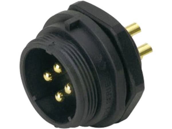Weipu SP2112 / P5 Rundstik Stik, indbygning Samlet poltal: 5 Serie (rundstikforbindelse): SP21 1 stk