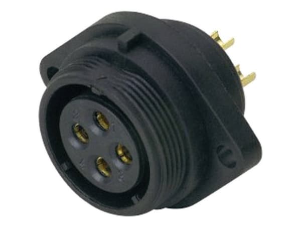 Weipu SP2113 / S 5 Rundstik Tilslutning, indbygning Samlet poltal: 5 Serie (rundstikforbindelse): SP21 1 stk