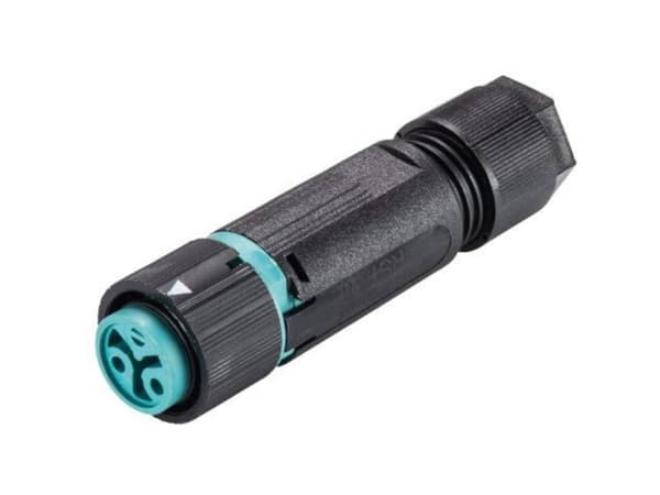 Wieland 46.031.4551.6 Rund koppling Koppling, rak Serie (rund koppling): RST® MINI Totalt antal poler: 2 1 st