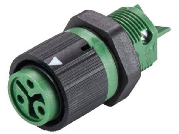 Wieland Electric 46.031.5055.7 Rundstik Tilslutning, indbygning Samlet poltal: 2 + PE Serie (rundstikforbindelse): RST® MINI 1 stk