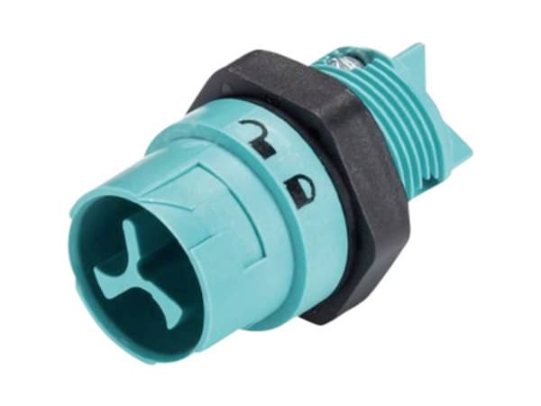 Wieland 46.032.5051.6 Rund kontakt Kontakt, infälld Serie (rund kontakt): RST® MINI Totalt antal poler: 2 1 st