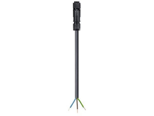 Wieland 46.432.5033.1 Rund kontakt Anslutning, rak Serie (rund kontakt): RST® MINI Totalt antal poler: 2 + PE 1 st