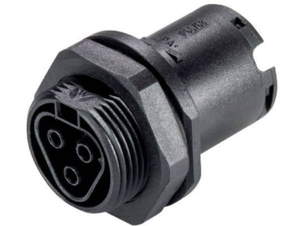 Wieland Electric 96.031.1053.1 Rundstik Tilslutning, indbygning Samlet poltal: 3 1 stk