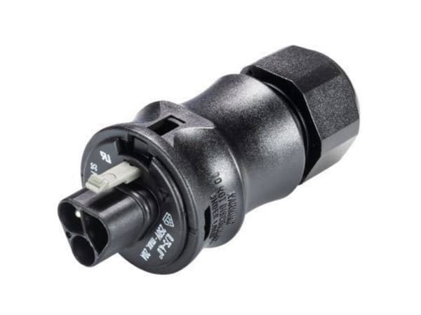 Wieland Electric 96.032.0153.1 Rundstik Stik, lige Samlet poltal: 3 1 stk
