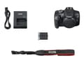 Miniatyrbilde 3 av 5: Canon EOS 2000D - Digitalkamera - SLR - 24.1 MP - APS-C - 1080 p / 30 fps - 3optisk x-zoom EF-S 18-55 mm IS STM linse - Wi-Fi, NFC