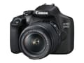 Miniatyrbilde 1 av 5: Canon EOS 2000D - Digitalkamera - SLR - 24.1 MP - APS-C - 1080 p / 30 fps - 3optisk x-zoom EF-S 18-55 mm IS STM linse - Wi-Fi, NFC