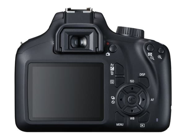 Canon EOS 4000D - Digitalkamera - SLR - 18.0 MP - APS-C - 1080 p / 30 fps - Wi-Fi - svart (Only Body, no lens)