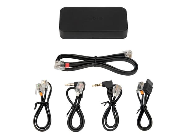 Jabra LINK - Elektronisk kroksvitsjadapter for trådløs hodemikrotelefon, VoIP-telefon