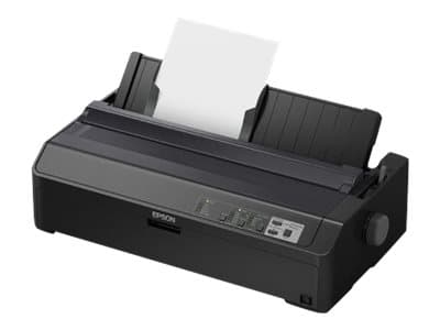Epson FX 2190II - Skriver - S/H - punktmatrise - Rull (21,6 cm), 406,4 mm (bredde), 420 x 364 mm - 240 x 144 dpi - 9 pin - inntil 738 tegn/sek - para