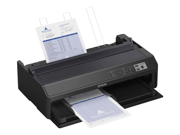 Epson FX 2190II - Skriver - S/H - punktmatrise - Rull (21,6 cm), 406,4 mm (bredde), 420 x 364 mm - 240 x 144 dpi - 9 pin - inntil 738 tegn/sek - para