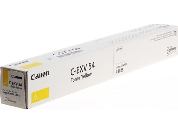 Canon C-EXV 54 - Gul - original - tonerpatron - for imageRUNNER C3025i, C3226i