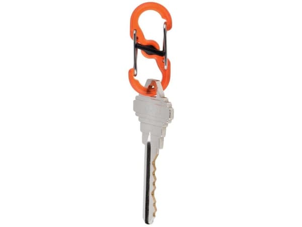 NITE Ize nyckelkarbinhake KLKP-01-R3 Svart, turkos, orange, grå, grön 1 st
