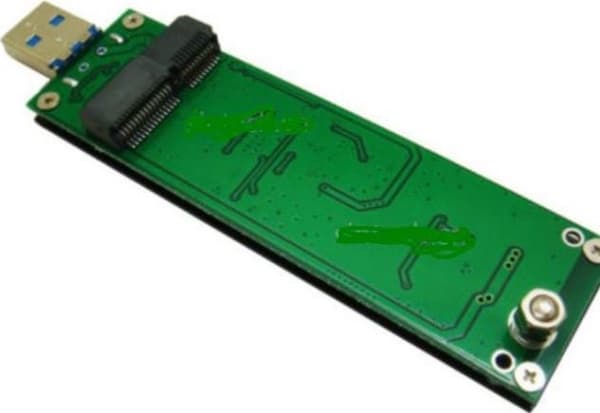 CoreParts MSUB1002 - Lagringspakning - M.2 - M.2-kortti - USB