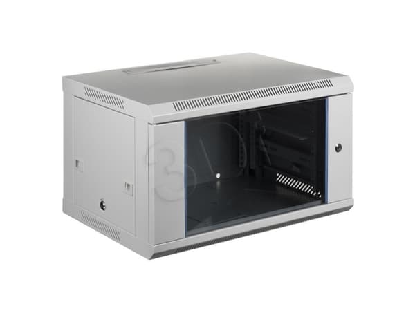 ALANTEC - Skåp - grå - 6U - 19"