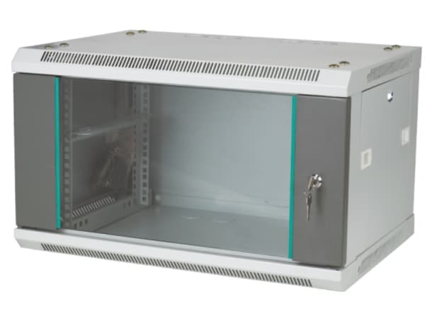 ALANTEC - Skåp - grå - 6U - 19"