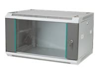 ALANTEC - Skåp - grå - 6U - 19"