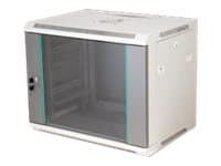 ALANTEC - Skåp - grå - 9U - 19"